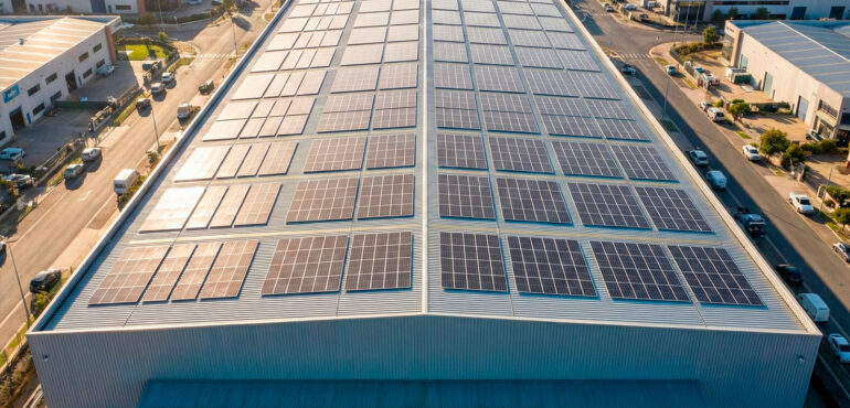 Proyecto industrial de instalaciones solares fotovoltaicas con simulación de ahorro | Ingenio Solar