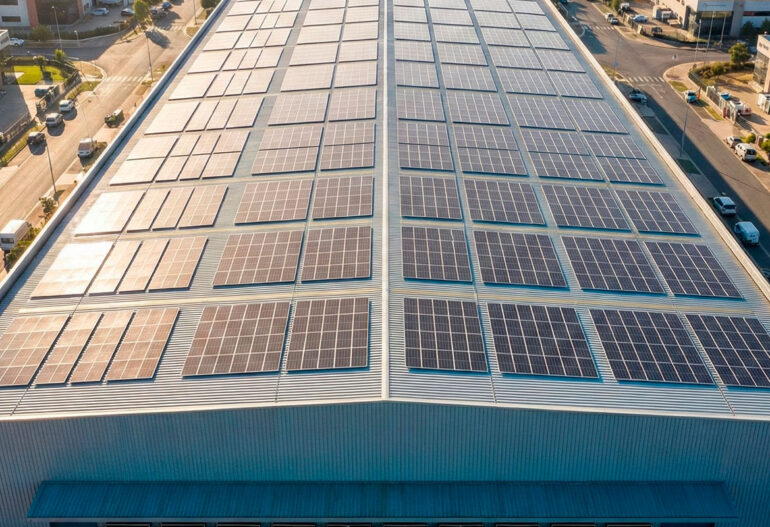 Proyecto industrial de instalaciones solares fotovoltaicas con simulación de ahorro | Ingenio Solar